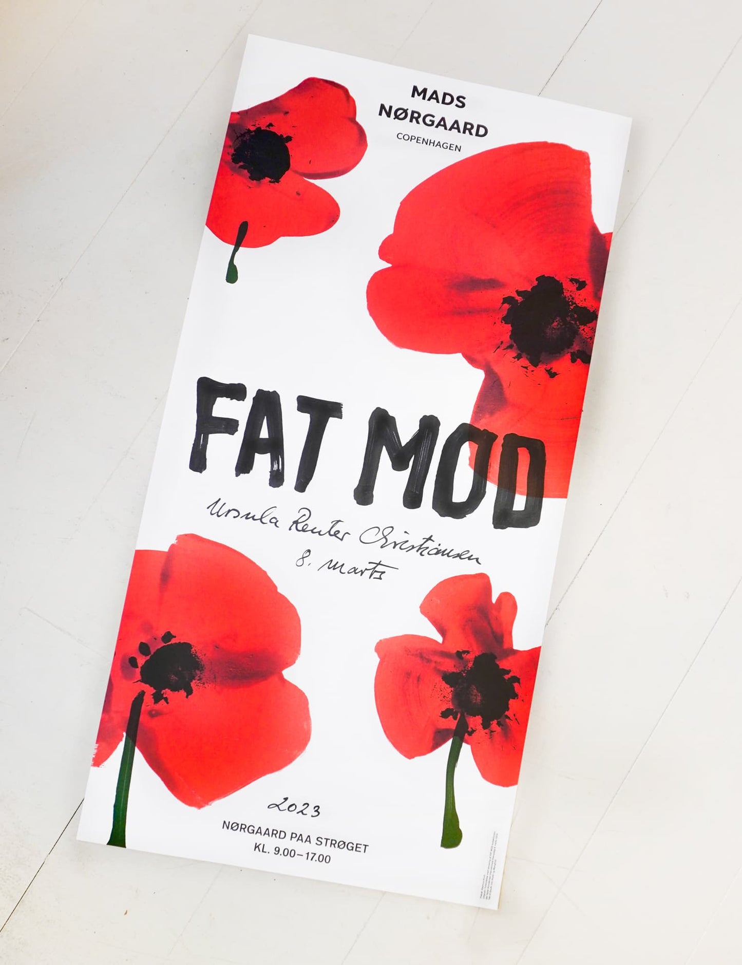 Poster Fat Mod 2023,  Black